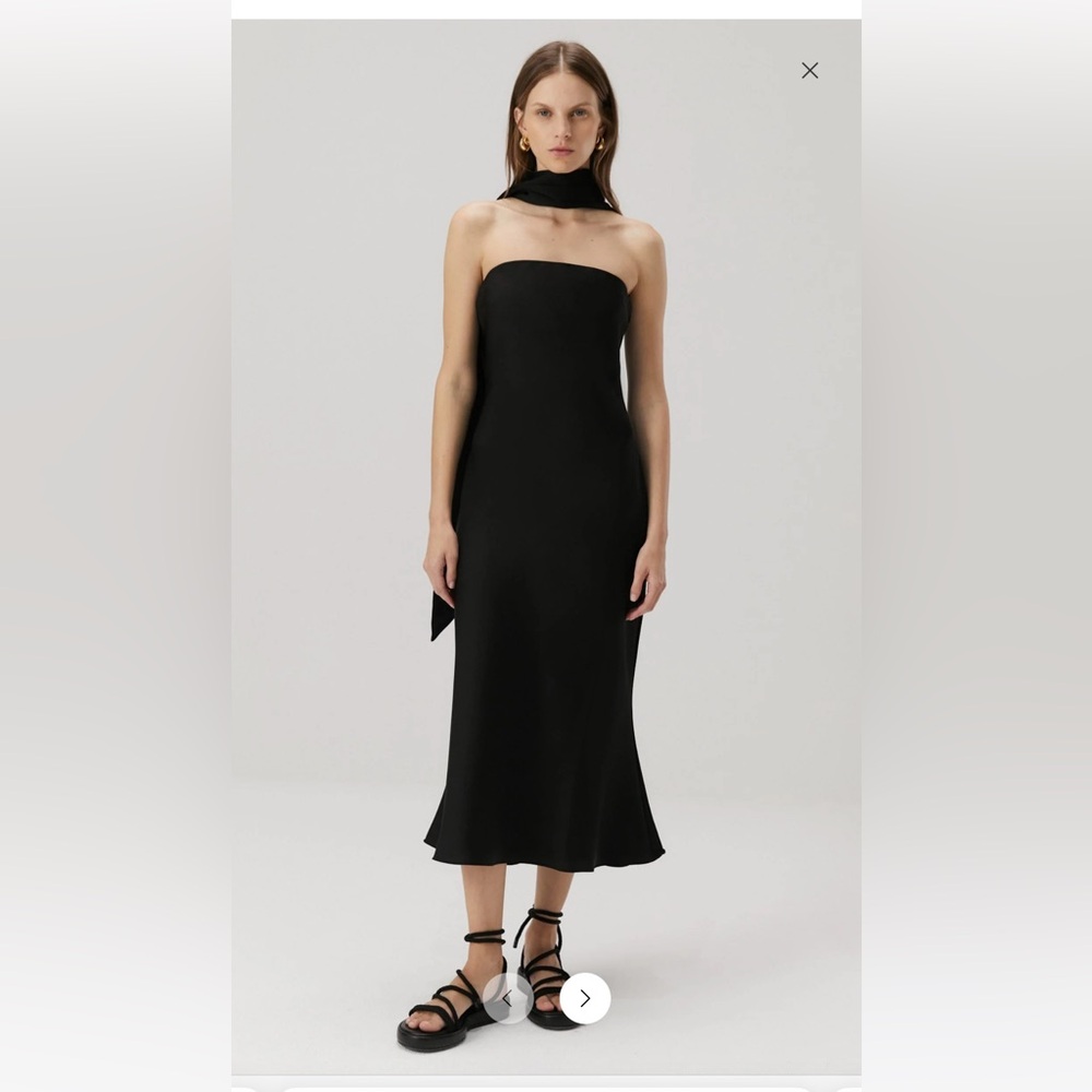 ROMINA SATIN MAXI DRESS